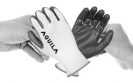 Aquila NR3006 nylon gloves, palm coated with flat nitrile